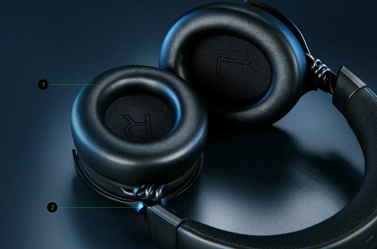 Razer Kraken V4 Pro Full Immersion Wireless Gaming Headset with